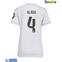 Real Madrid David Alaba #4 Domaci Dres za Ženska 2025-26 Kratak Rukav